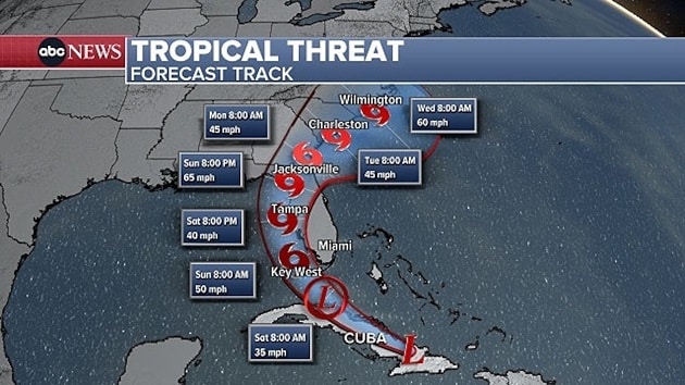 State of emergency issued in Florida, 90% chance of tropical depression developing: What to expect