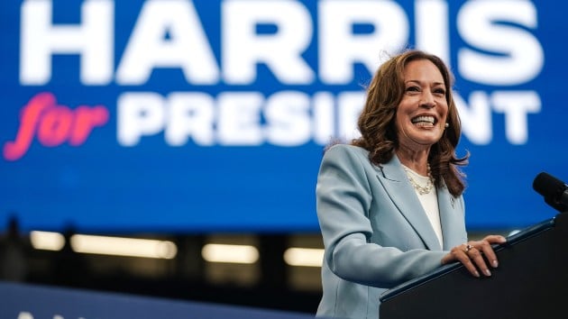 Kamala Harris earns majority of Democratic roll call votes, achieving historic presidential nomination