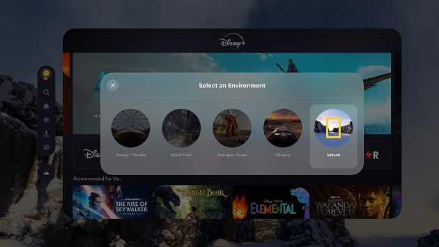 Disney+ collab with Apple Vision Pro adds four Marvel movies in 3D, new NatGeo environment